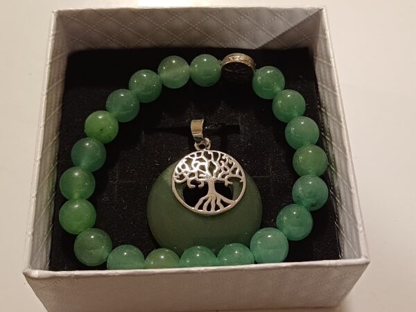 Coffret cadeau bracelet et pendentif Ondorama Bien-Être