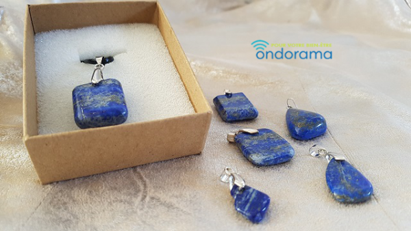 pendentif lapis lazuli ondorama bien être gironde