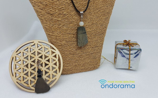 Pyrite pendentif Stratagemme Ondorama Bien être