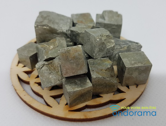Pyrite cube Espagne Ondorama Bien être