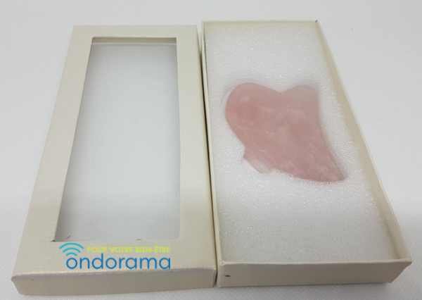 Quartz rose Gua Sha Ondorama bien Etre