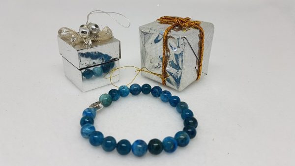 apatite bleue bracelet ondorama bien etre