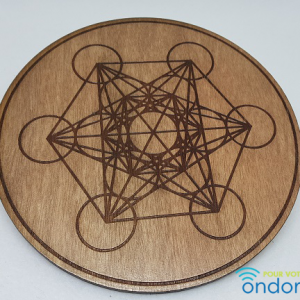 cube metatron en bois 10 et 20cm diametre Ondorama Bien-Être