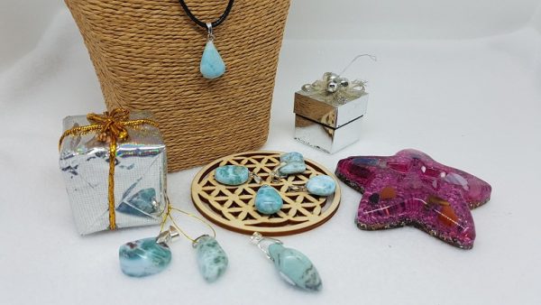 Larimar pendentifs Ondorama bien etre