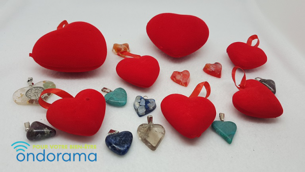 coeur pendentif ondorama bien etre