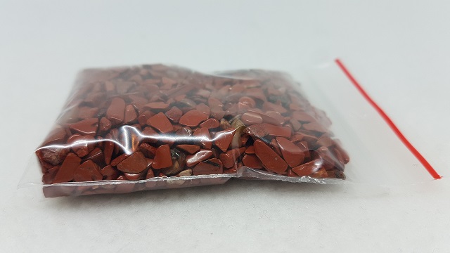 Mini-pierres Jaspe rouge