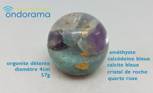 Orgonites sphères Détente – Image 4