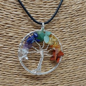 7 chakras pendentif Ondorama Bien Être