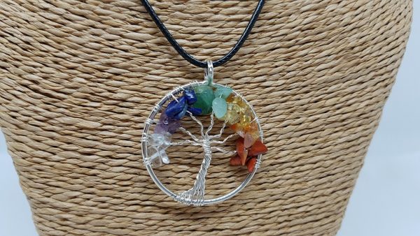 7 chakras pendentif Ondorama Bien Être