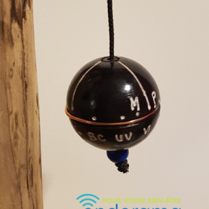 pendule equatorial ebene 4cm - ondorama bien être