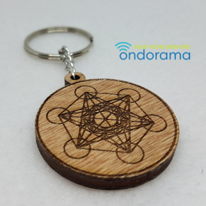 cube metatron porte-clef Ondorama Bien Etre