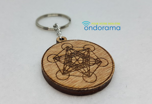 cube metatron porte-clef Ondorama Bien Etre