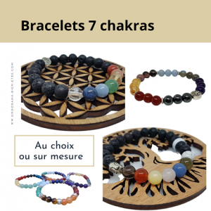 Bracelets 7 chakras