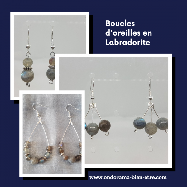 boucles d'oreilles ondorama bien etre