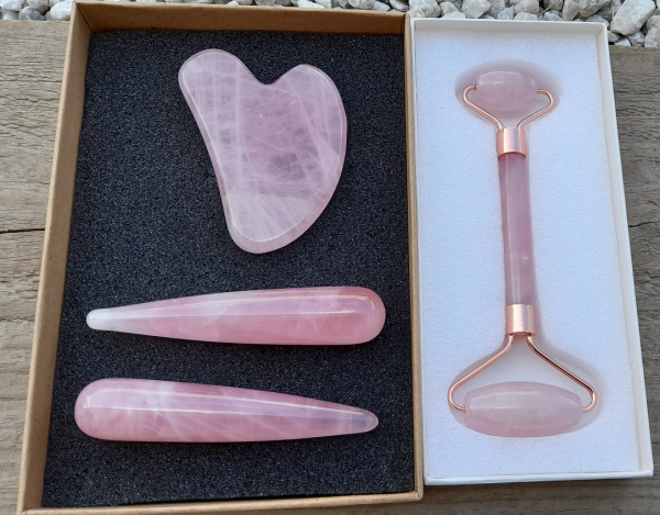 quartz rose coffret de massage ondorama bien être