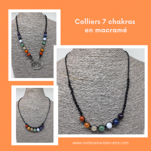 colliers macramé et perles ondorama bien etre