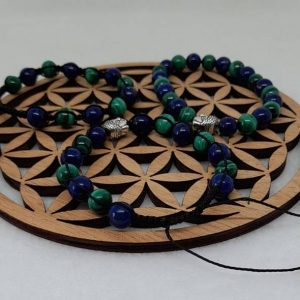 Bracelet Malachite & Lapis-lazuli