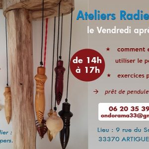 Ateliers radiesthesie Ondorama Bien être en présentiel