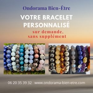 bracelet personnalisé ondorama bien être