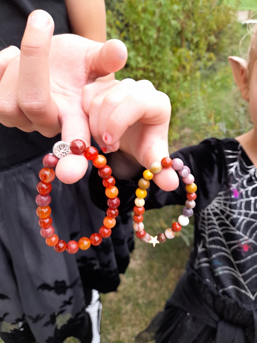 Atelier Halloween bracelets perles naturelles Ondorama bien Être