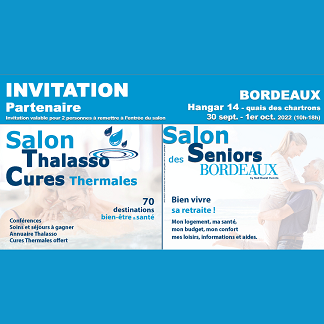 Salon des Seniors 2 et 3 juin à Libourne