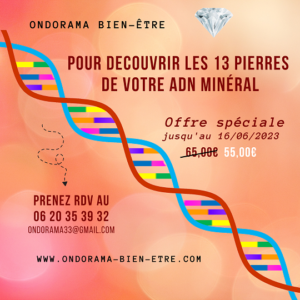Votre ADN Minéral par Ondorama Bien Être