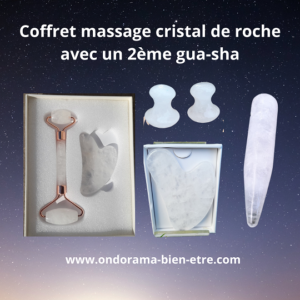 massage cristal de roche Ondorama Bien Être
