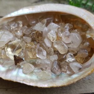 Mini-pierres Citrine naturelle