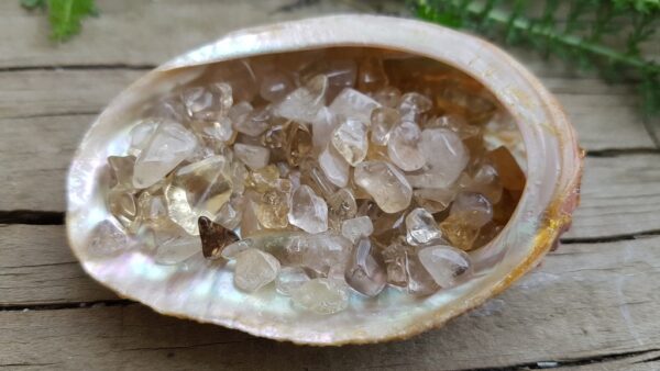 Mini-pierres Citrine naturelle