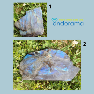 Plaques en labradorite Ondorama Bien Être