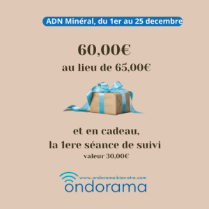 Votre ADN Mineral par Ondorama Bien Être