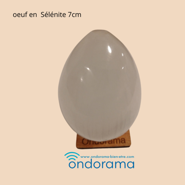 Sélénite oeuf Ondorama Bien Etre