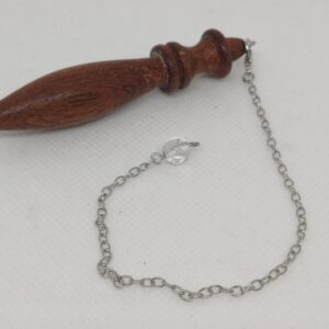 Pendule en bois exotique padouk ou azobe par Ondorama Bien-Être