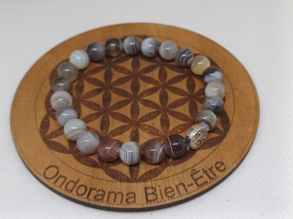 Bracelet Agate Bostwana – Image 3