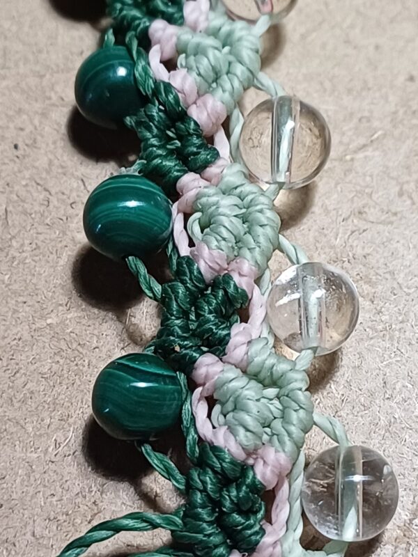 Bracelet macramé fabrication Ondorama Bien Être