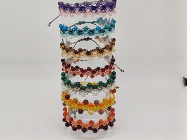 Bracelet macramé fabrication Ondorama Bien Être
