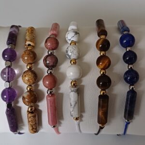 Bracelet pierres naturelles Ondorama Bien Être