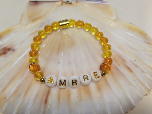 Bracelet avec prénom ou message – Image 2