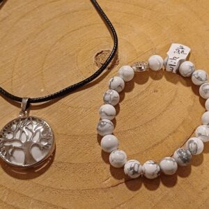 Coffret cadeau bracelet et pendentif Ondorama Bien-Être