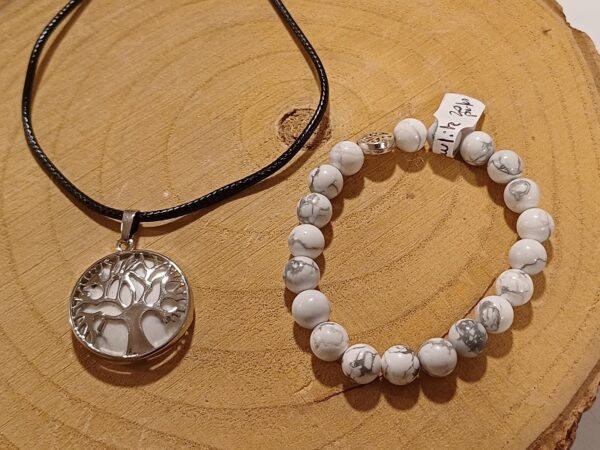 Coffret cadeau bracelet et pendentif Ondorama Bien-Être