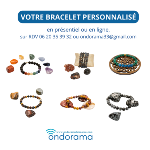 Bracelet personnalisé Ondorama Bien-Être
