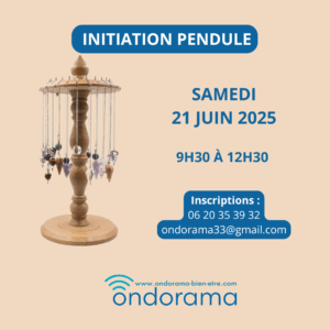 Atelier pendule Initiation en présentiel