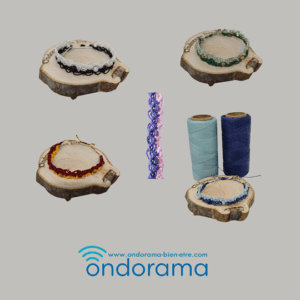 Bracelet macramé Ondorama Bien Être