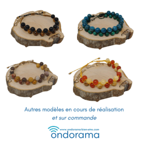 Bracelet homme en macramé Ondorama Bien-Être