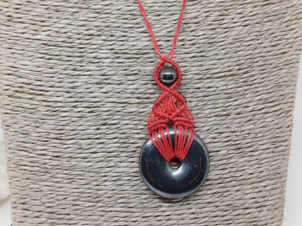 Collier macramé donut Ondorama Bien-Être
