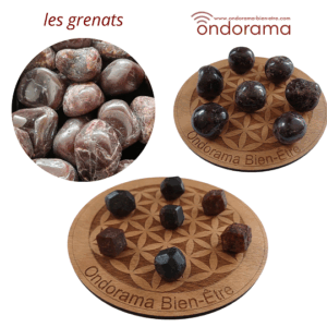 Grenat chakra racine Ondorama Bien Être