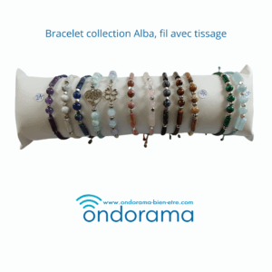 Bracelet macramé Ondorama Bien Être