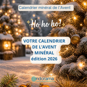 calendrier minéral de l'Avent 2026 par Ondorama Bien Être