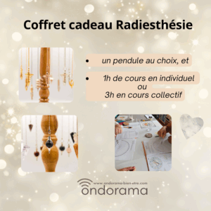 Coffret cadeau radiesthésie 2ème version