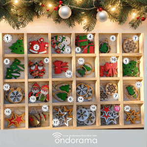 Boucles d'oreilles Noel